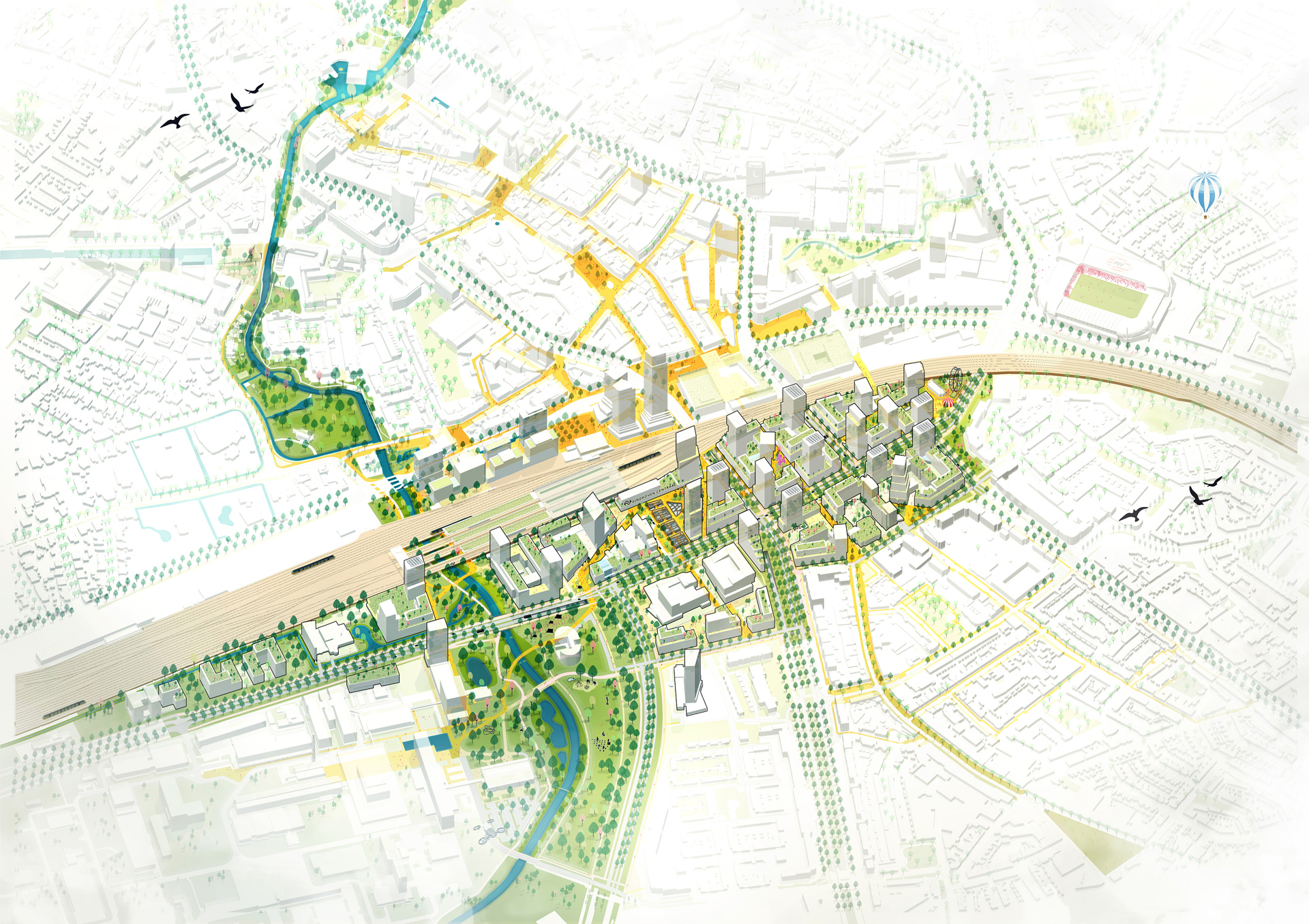 Experience the future of station area Eindhoven at Dutch Design Week